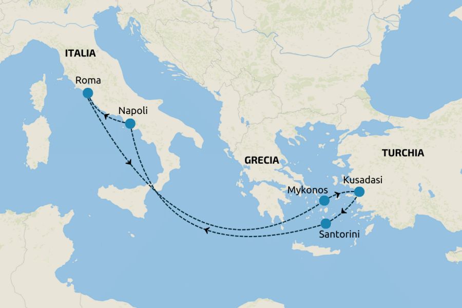 Storia e bellezza: Italia, Grecia, Turchia