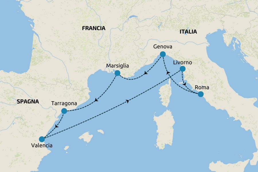 Gioielli del sud Europa: Francia, Spagna, Italia